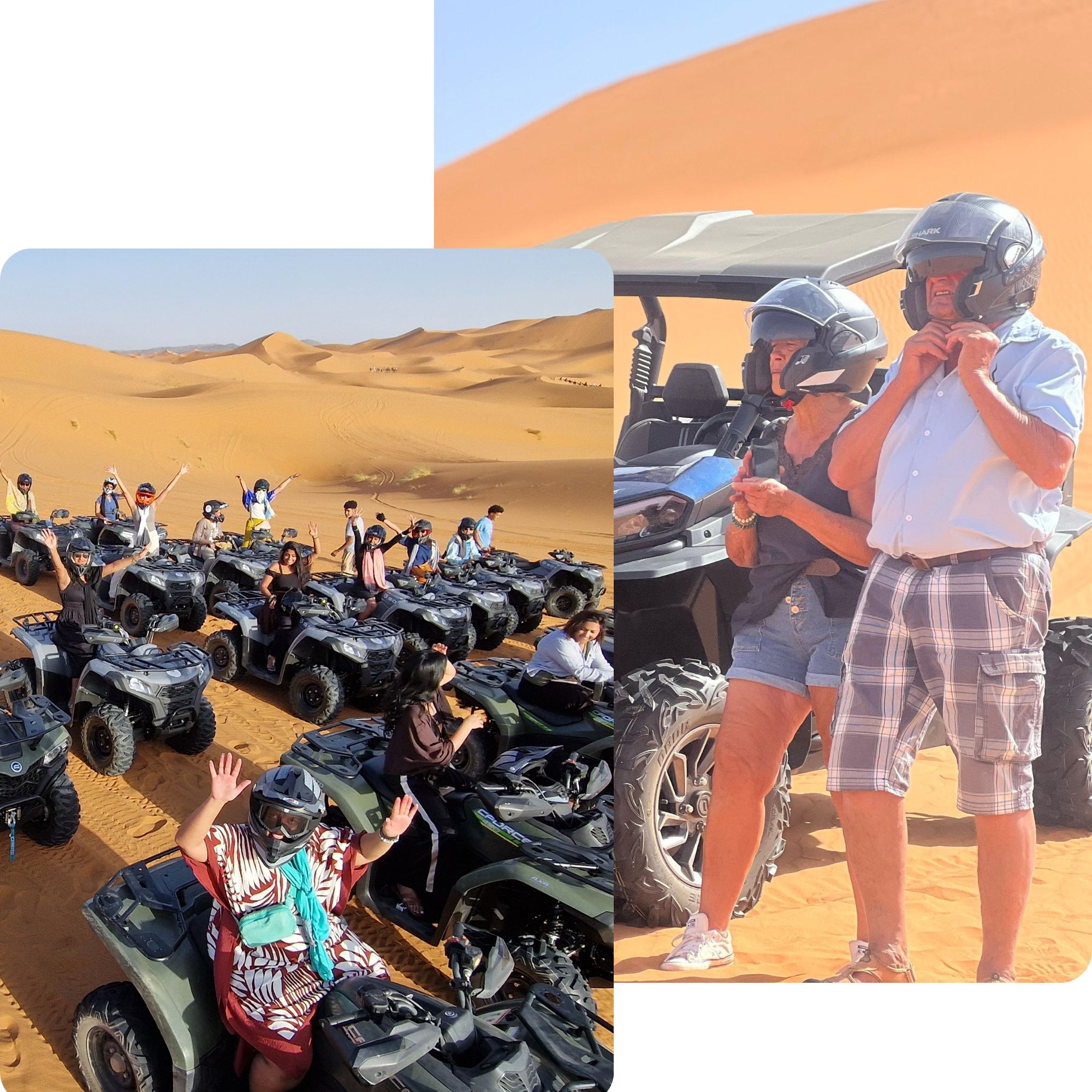 Perfect time for Quad and Buggy Safari in Merzouga