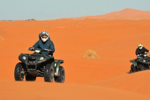 Wilderness Wanderlust: 2-Hour Quad Bike Safari in Merzouga Desert