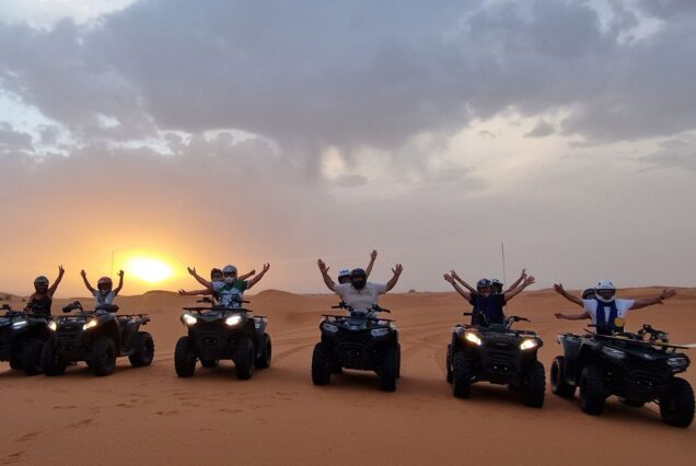 Riding the Dunes: Half-day Quad Bike Excursion in Merzouga Desert